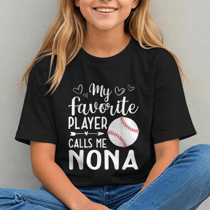 My Favorite Player Calls Me Nona Baseball Player Graphic Youth My Favorite Player Calls Me Nona Baseball Player Graphic Youth