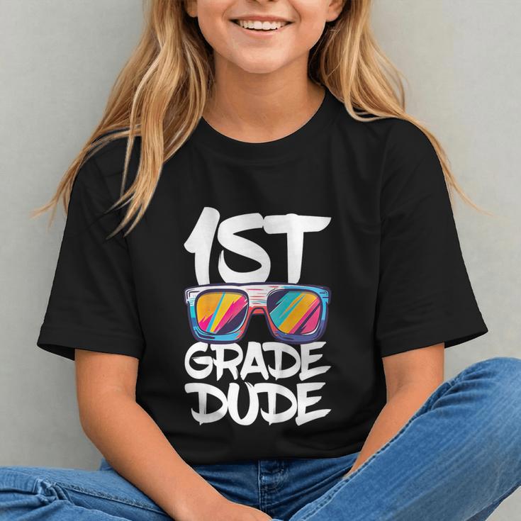 First Grade Dude: Cool Back to School Youth T-shirt First Grade Dude: Cool Back to School Youth T-shirt