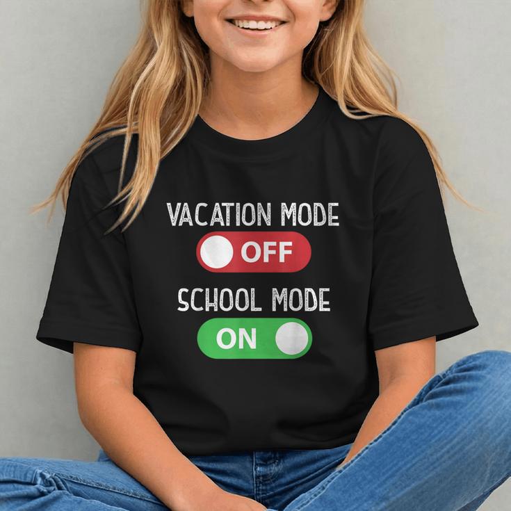 Flip the Switch to School Mode! Back to School Youth T-shirt