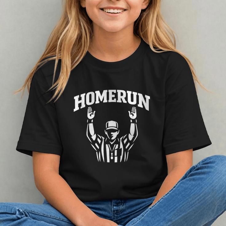 Football Referee Tee Touchdown Baseball Homerun Graphic Youth Football Referee Tee Touchdown Baseball Homerun Graphic Youth