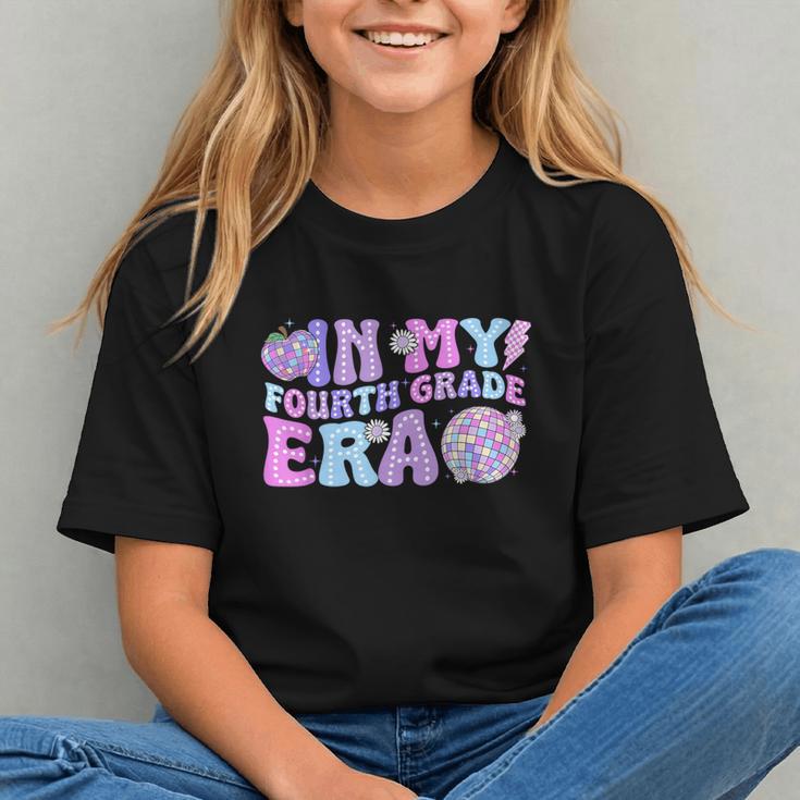 In My Fourth Grade Era Retro Back To School Disco Ball Graphic Youth