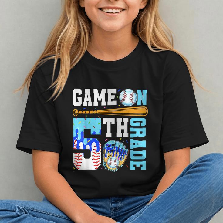 Game On for 5th Grade! Baseball Ice Cream Youth T-Shirt Game On for 5th Grade! Baseball Ice Cream Youth T-Shirt