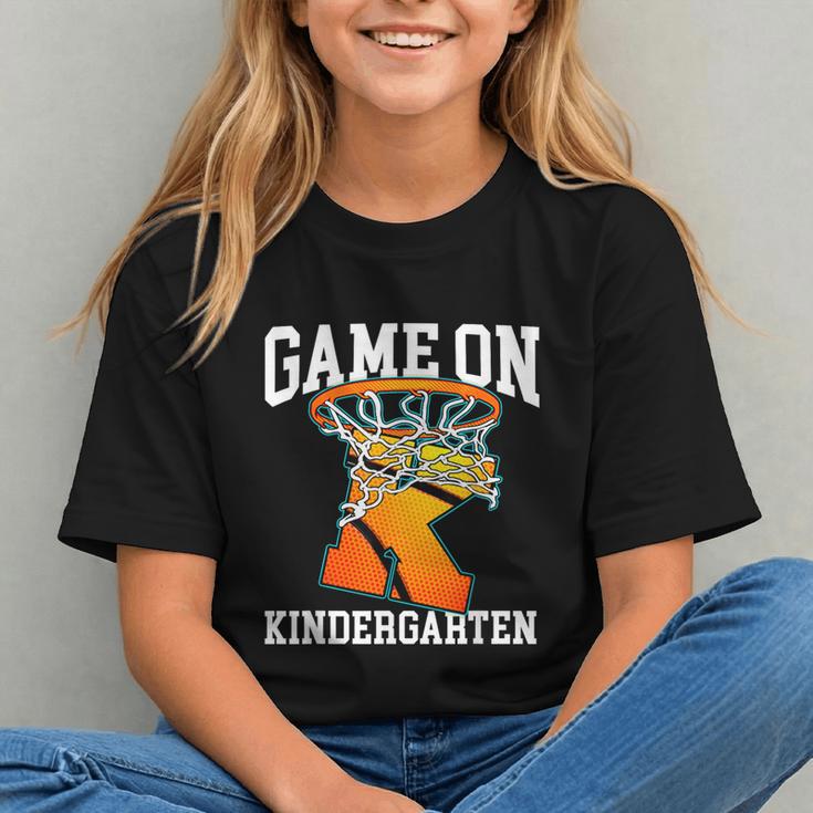 Game On for Kindergarten! Basketball Back to School Youth T-Shirt Game On for Kindergarten! Basketball Back to School Youth T-Shirt