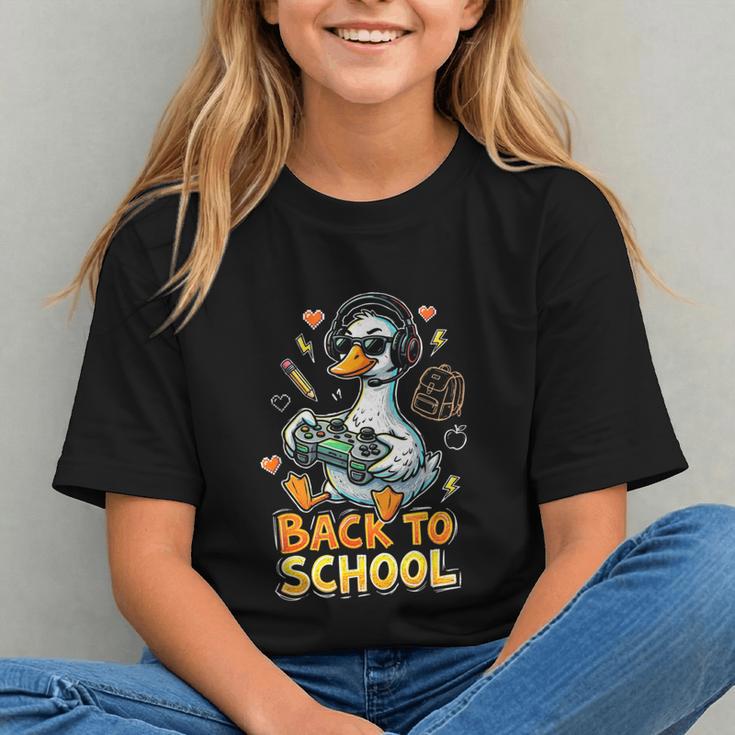 Gamer Goose Back to School Kindergarten Youth T-shirt