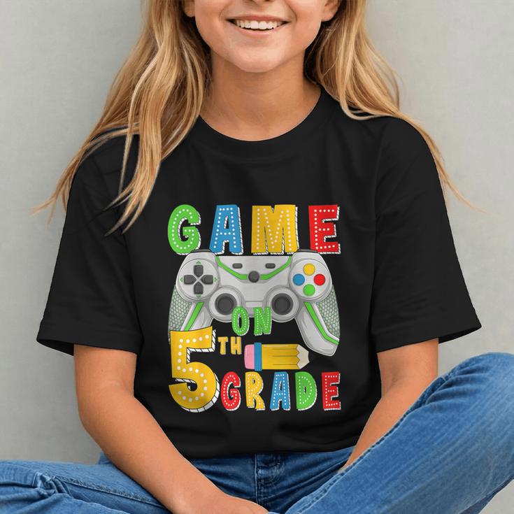 Gear Up for 5th Grade! Gamer Back to School Youth T-shirt Gear Up for 5th Grade! Gamer Back to School Youth T-shirt