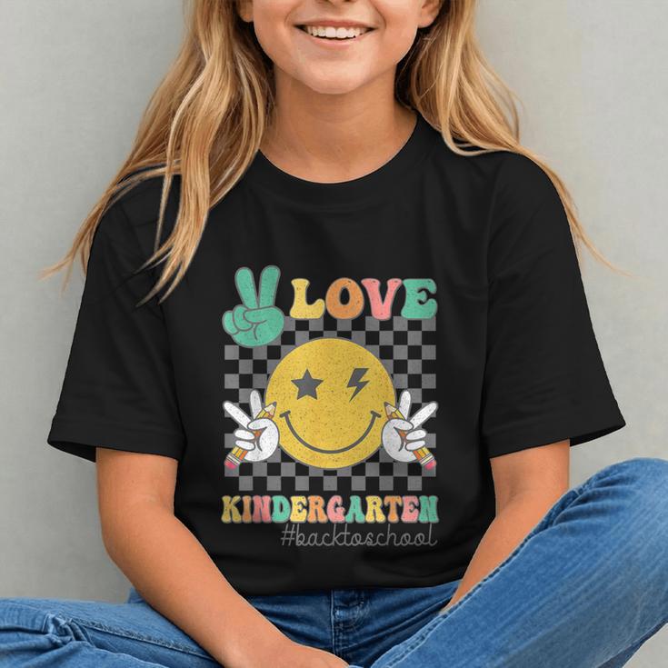 Groovy Kindergarten Grooves Back to School Youth T-shirt Groovy Kindergarten Grooves Back to School Youth T-shirt