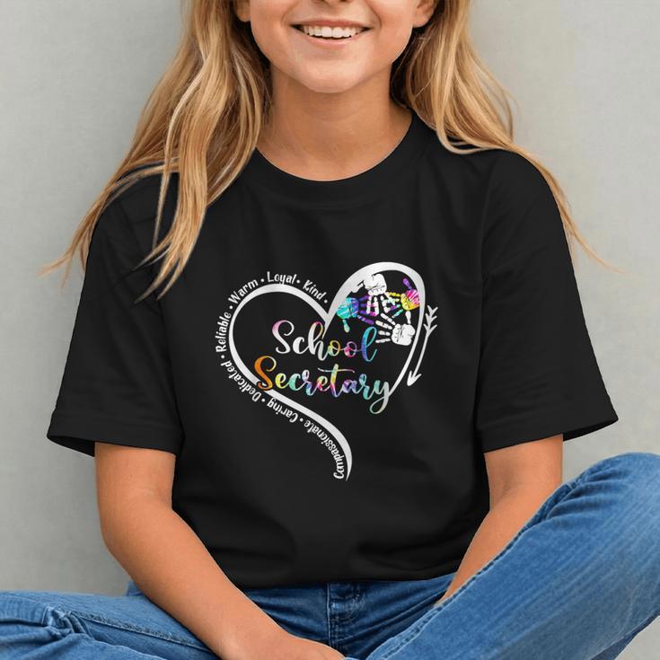 Heart of the Office: School Secretary Back to School Youth T-Shirt