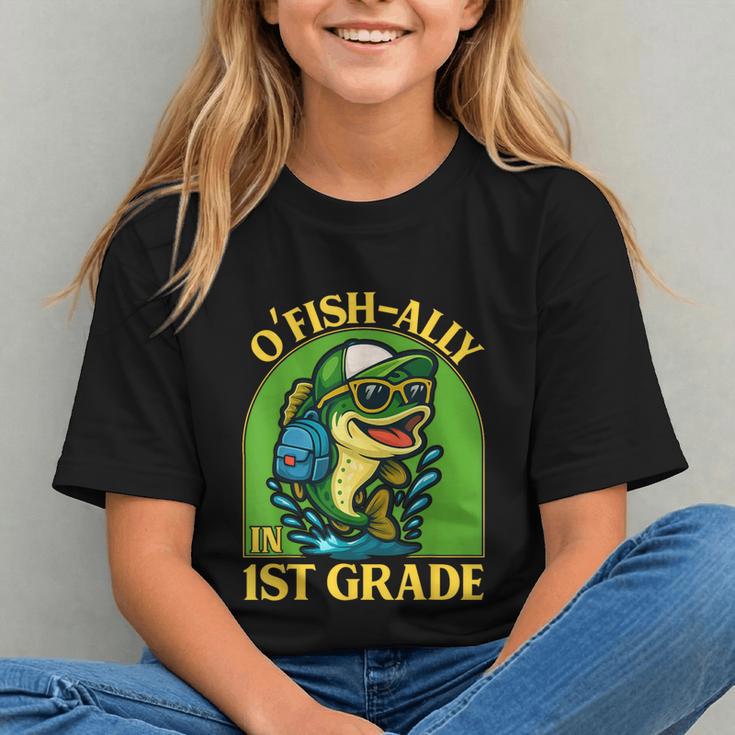 Hooked on 1st Grade! Fun Back to School Youth T-Shirt