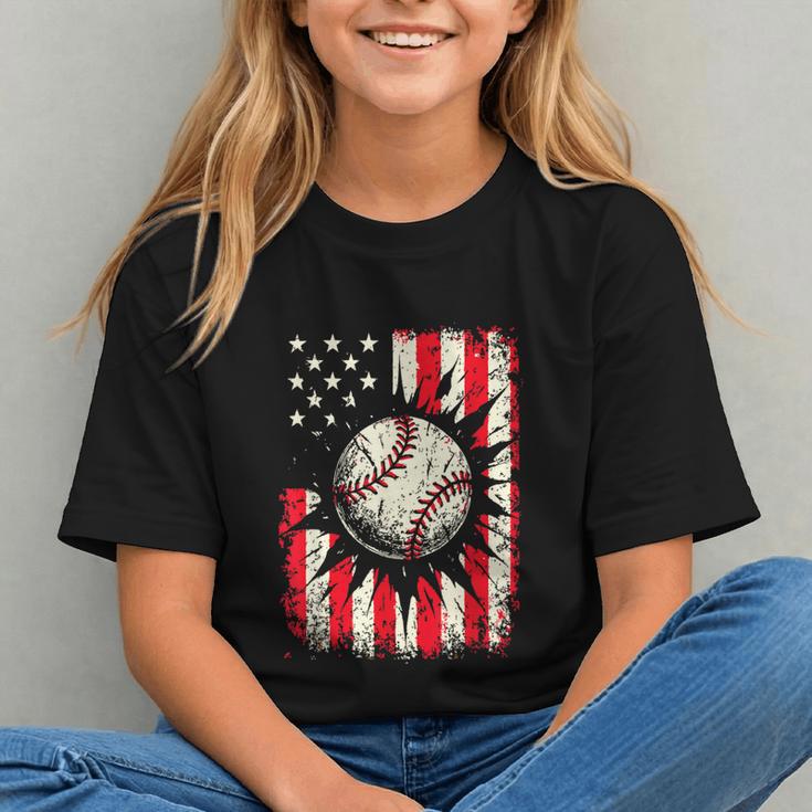 Ice Cream Baseball Drip Respect The Drip Youth Boy Baseball Graphic Youth