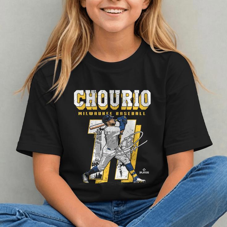 Jackson Chourio Milwaukee MLB Baseball Player MLBJCH201M Graphic Youth Jackson Chourio Milwaukee MLB Baseball Player MLBJCH201M Graphic Youth