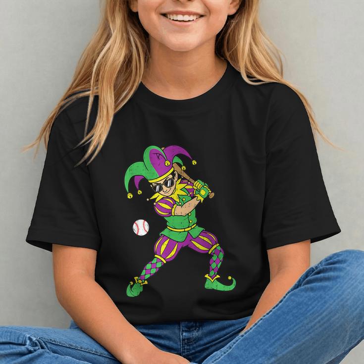 Jester Baseball Mardi Gras Carnival Sport Men Boy Teen Kids Graphic Youth Jester Baseball Mardi Gras Carnival Sport Men Boy Teen Kids Graphic Youth