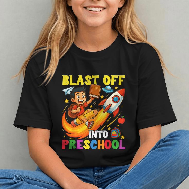 Launch into Preschool! Rocket Back to School Youth T-Shirt