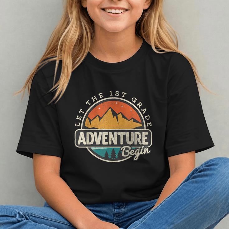 Let the 1st Grade Adventure Begin Back to School Youth T-Shirt Let the 1st Grade Adventure Begin Back to School Youth T-Shirt