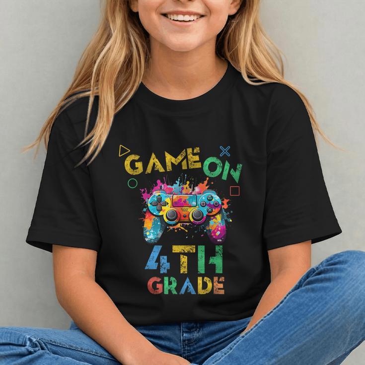 Level Up Your Gear for 4th Grade! Back to School Youth T-shirt