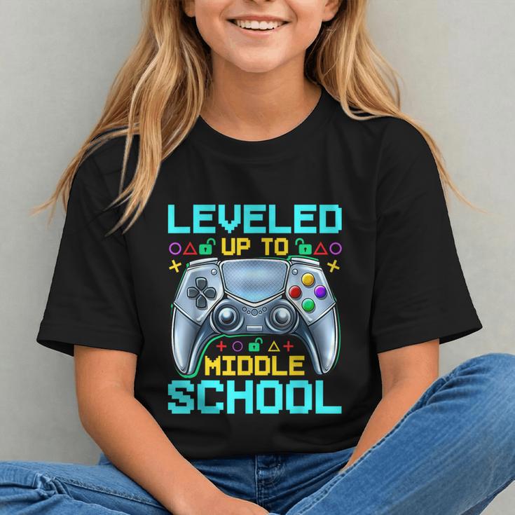 Middle School Level Unlocked! Video Gamer Back to School Youth T-shirt Middle School Level Unlocked! Video Gamer Back to School Youth T-shirt