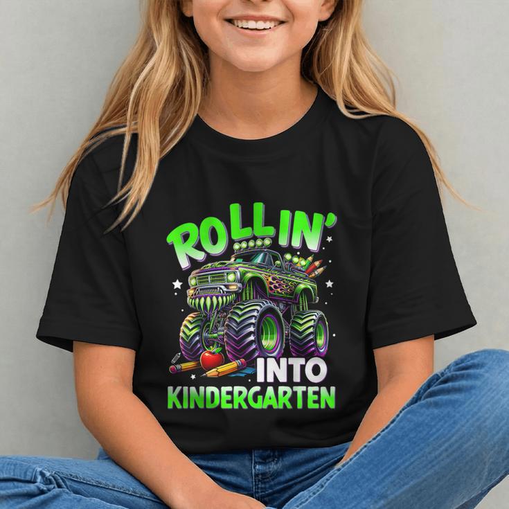 Monster Truck Kindergarten Back to School Youth T-shirt Monster Truck Kindergarten Back to School Youth T-shirt