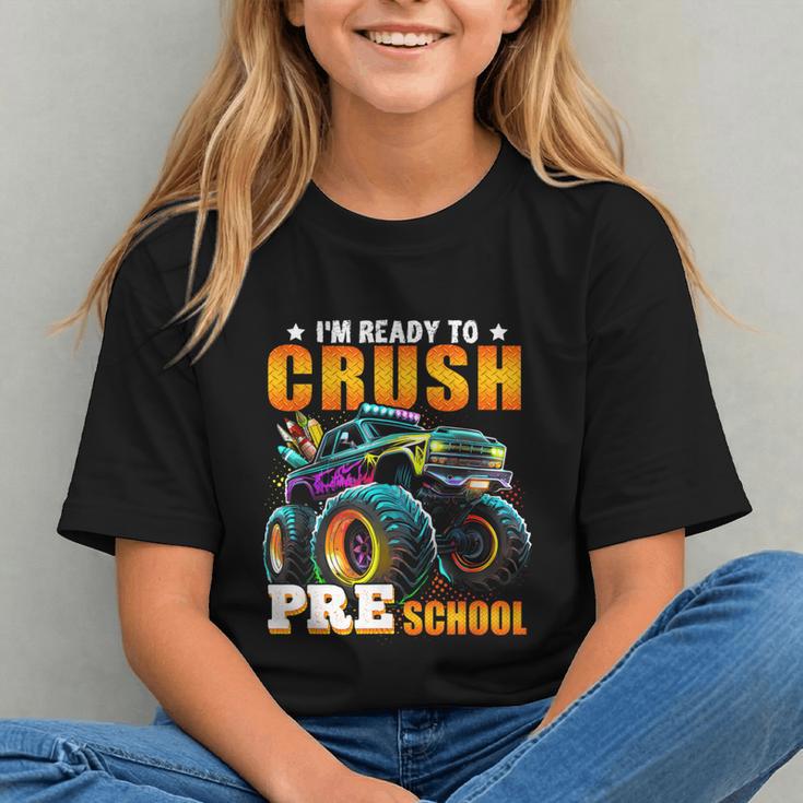 Monster Truck Preschool Crush! Back to School Youth T-shirt