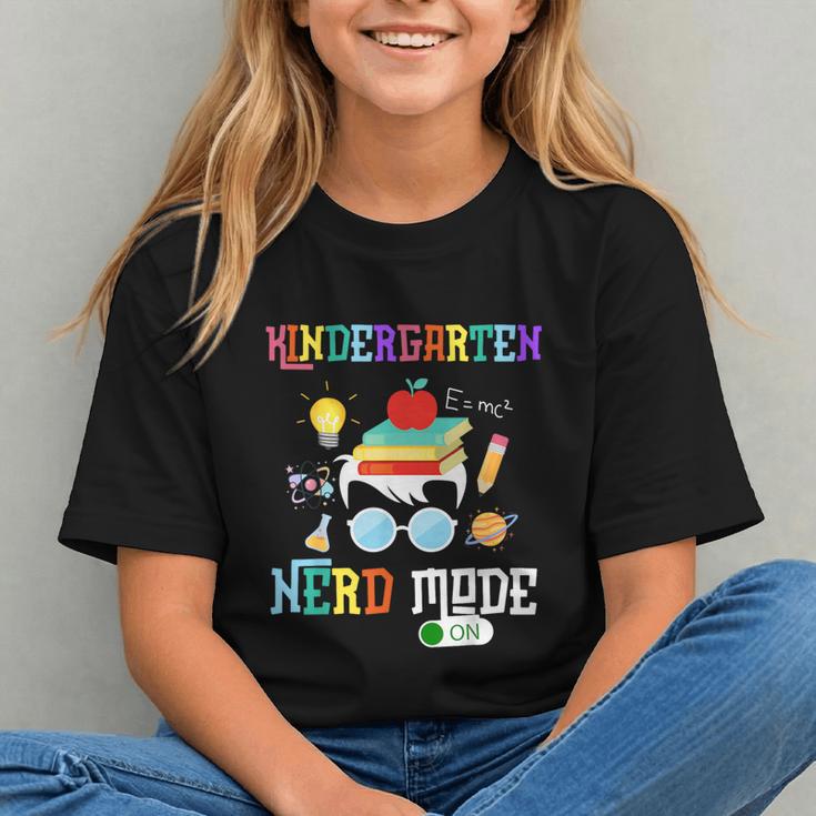 Nerd Mode Activated! Back to School Kindergarten Youth T-Shirt