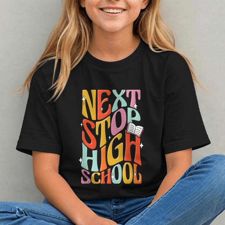 Next Stop High School! Back to School Graduation Youth T-shirt Next Stop High School! Back to School Graduation Youth T-shirt