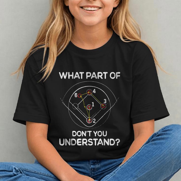 What Part Of Dont You Understand 6432 Baseball Graphic Youth