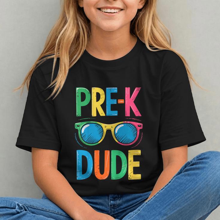 Pre-K Dude Shirt Back To School First Day Of Preschool Boy Graphic Youth Pre-K Dude Shirt Back To School First Day Of Preschool Boy Graphic Youth