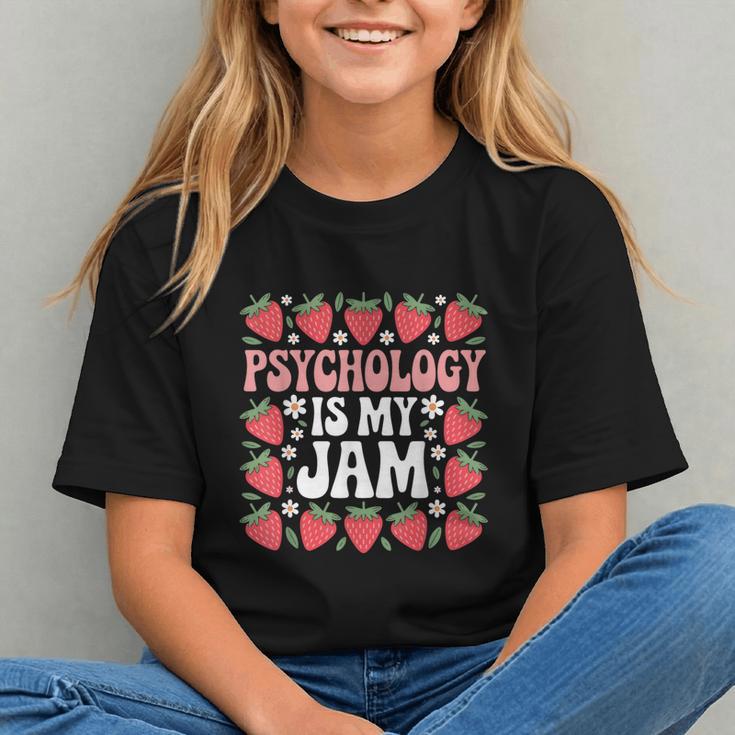Psychology Is My Jam Back to School Youth T-Shirt Psychology Is My Jam Back to School Youth T-Shirt