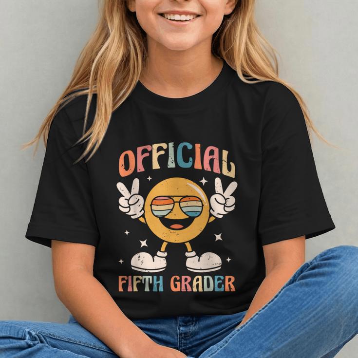 Retro Groovy Fifth Grade Vibes Back to School Youth T-Shirt Retro Groovy Fifth Grade Vibes Back to School Youth T-Shirt
