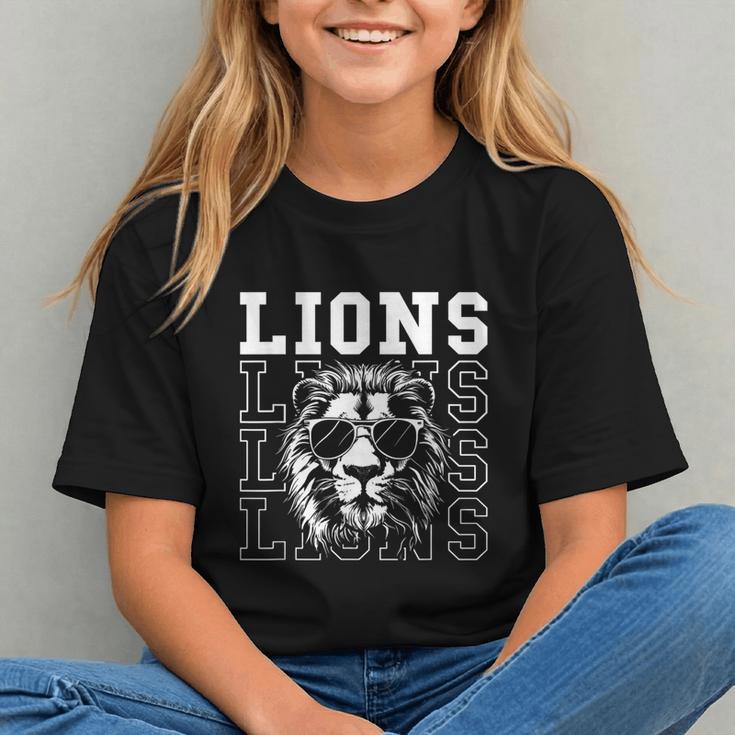 Roar with Pride! Vintage Lions Back to School Youth T-shirt