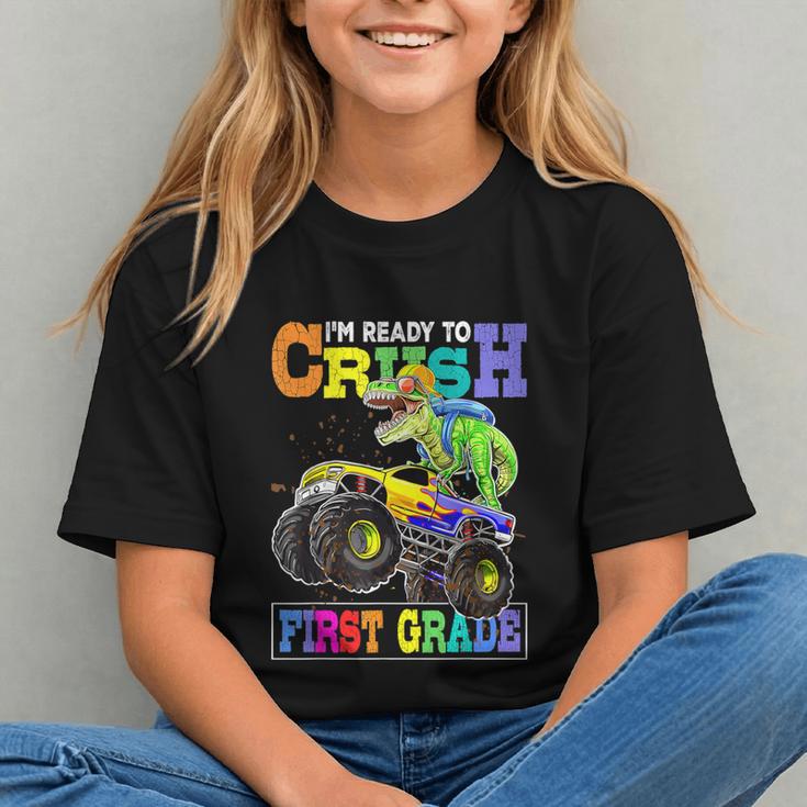 Roaring into 1st Grade! Dinosaur Back to School Youth T-shirt Roaring into 1st Grade! Dinosaur Back to School Youth T-shirt