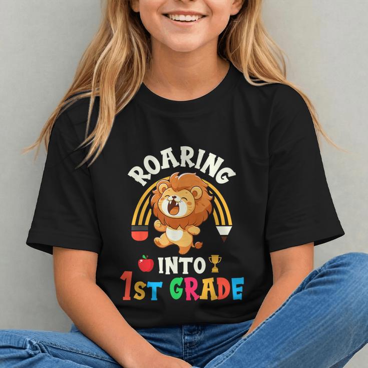 Roaring Into 1st Grade! Lion Back to School Youth T-shirt Roaring Into 1st Grade! Lion Back to School Youth T-shirt