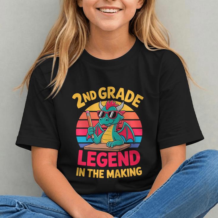 Roaring into 2nd Grade! Dragon Back to School Youth T-Shirt