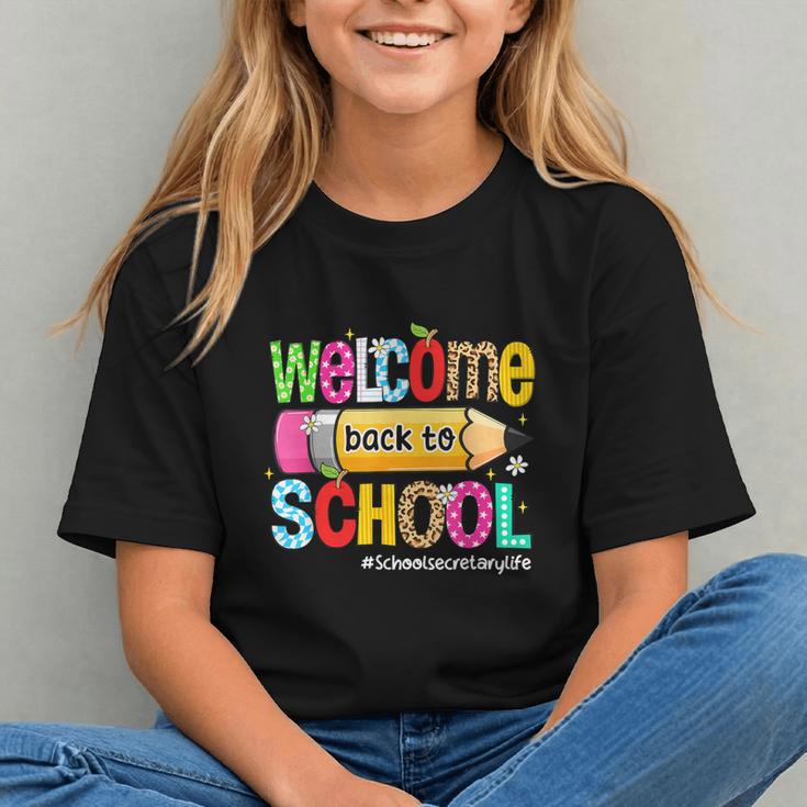Roaring School Secretary Pride Back to School Youth T-shirt Roaring School Secretary Pride Back to School Youth T-shirt