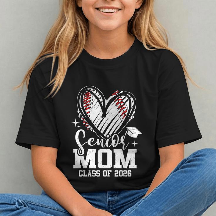 Senior Mom Class Of 2026 Baseball Graduation Heart Graphic Youth Senior Mom Class Of 2026 Baseball Graduation Heart Graphic Youth