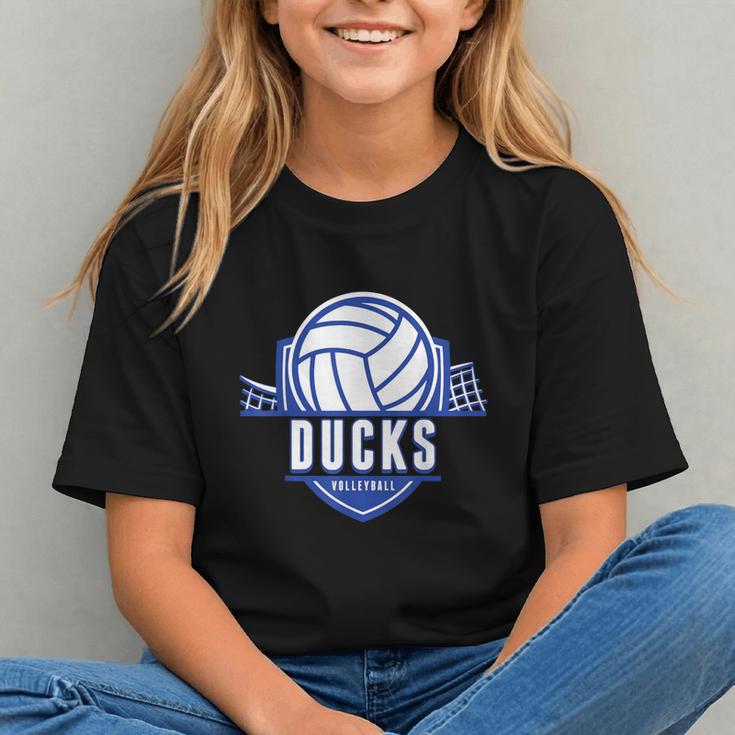 Show Your Team Spirit! Ducks Volleyball Back to School Youth T-shirt Show Your Team Spirit! Ducks Volleyball Back to School Youth T-shirt