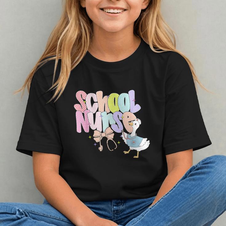 Silly Goose School Nurse Back to School Youth T-shirt Silly Goose School Nurse Back to School Youth T-shirt