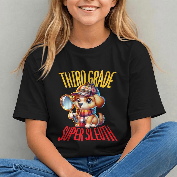 Sniffing Out Clues in 3rd Grade! Back to School Youth T-shirt