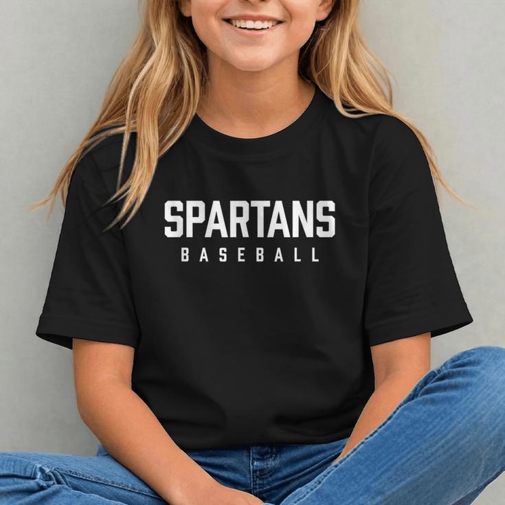 Spartans Baseball Inspired Graphic Youth