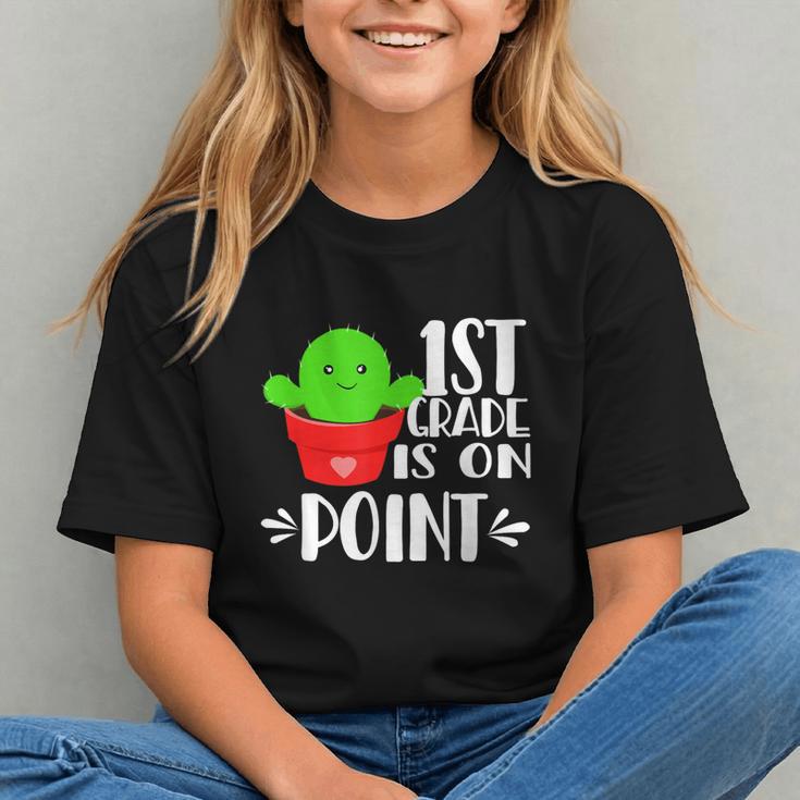 Stay Sharp in 1st Grade! Cactus Back to School Youth T-shirt Stay Sharp in 1st Grade! Cactus Back to School Youth T-shirt