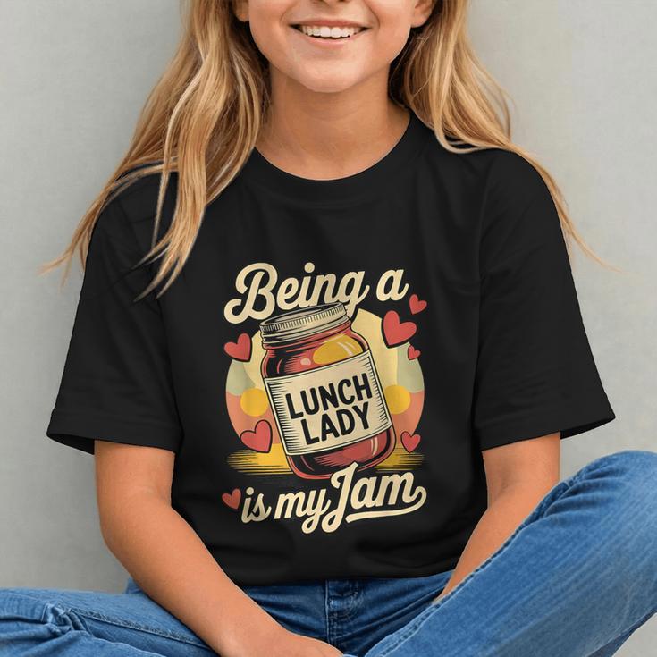 Sweet Lunch Lady Jam: Retro Back to School Youth T-shirt Sweet Lunch Lady Jam: Retro Back to School Youth T-shirt