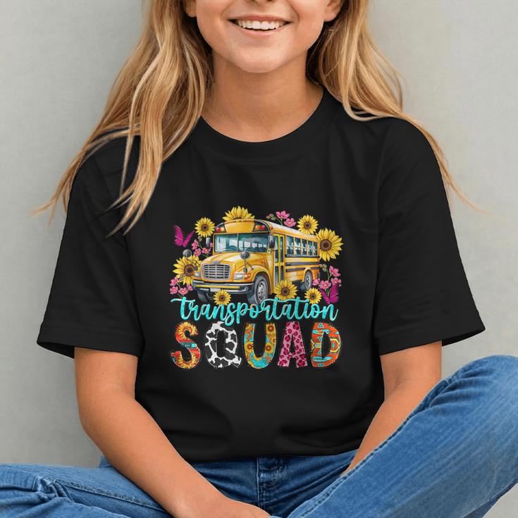 Transportation Squad Driving Bus Driver Back To School Women Graphic Youth Transportation Squad Driving Bus Driver Back To School Women Graphic Youth
