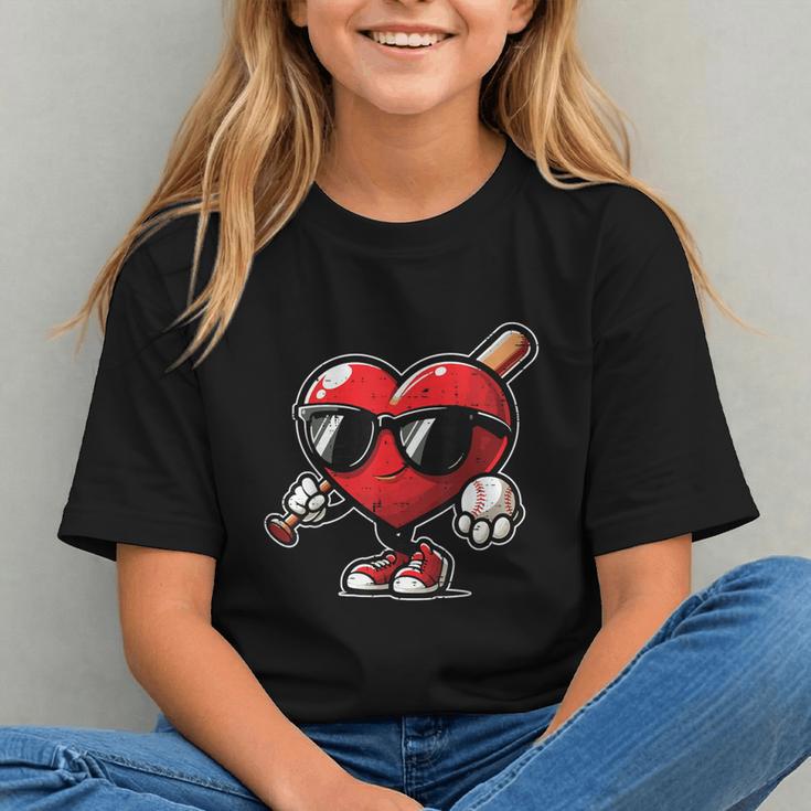 Valentines Day Baseball Heart Bat Sunglasses Men Boys Kids Graphic Youth Valentines Day Baseball Heart Bat Sunglasses Men Boys Kids Graphic Youth