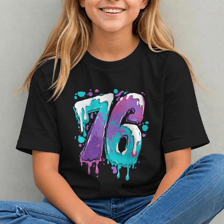 Vintage Baseball 76 Number Graphic Youth Vintage Baseball 76 Number Graphic Youth