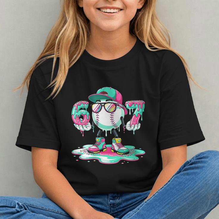 Women's 67 Meme Six Seven 6 7 Meme Baseball Ice Cream Drip Graphic Youth Women's 67 Meme Six Seven 6 7 Meme Baseball Ice Cream Drip Graphic Youth