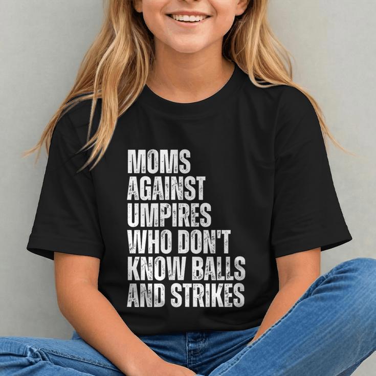Women's Moms Against Umpires Parents Mom Baseball Sarcastic Graphic Youth Women's Moms Against Umpires Parents Mom Baseball Sarcastic Graphic Youth