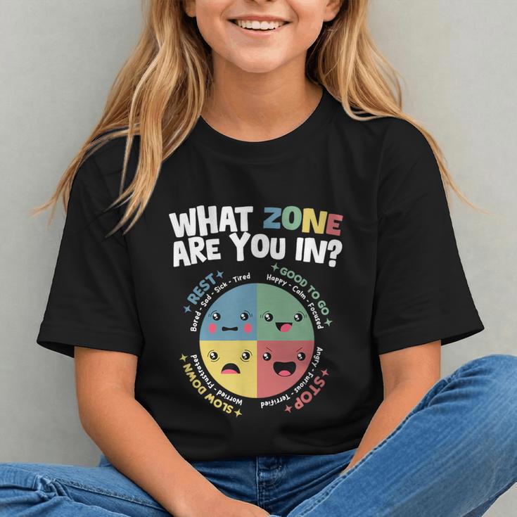 Zones of Regulation School Counselor Back to School Youth T-Shirt