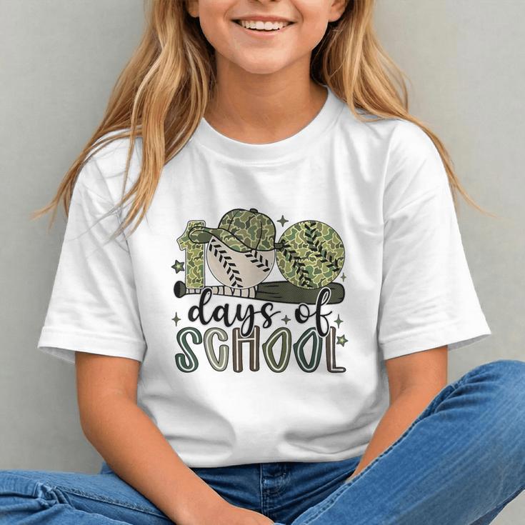 100 Days Of School Baseball Camo Cap Kids Boys 100th Day Graphic Youth 100 Days Of School Baseball Camo Cap Kids Boys 100th Day Graphic Youth