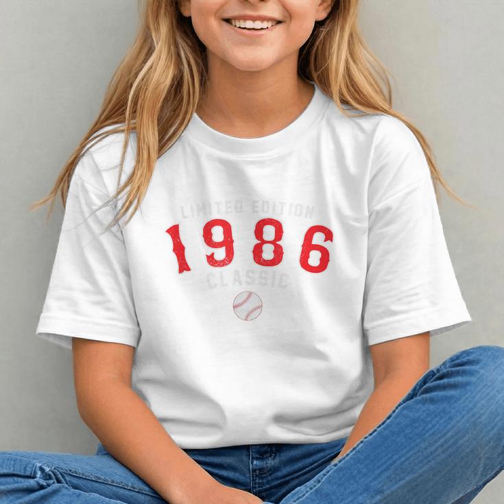40 Year Old 1986 Classic Baseball 40th Birthday Graphic Youth 40 Year Old 1986 Classic Baseball 40th Birthday Graphic Youth