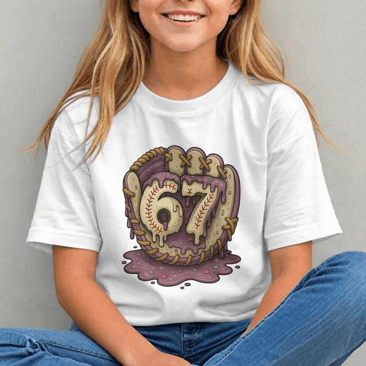 67 Ice Cream Drip Six Seven Baseball Premium Tri-Blend Graphic Youth 67 Ice Cream Drip Six Seven Baseball Premium Tri-Blend Graphic Youth