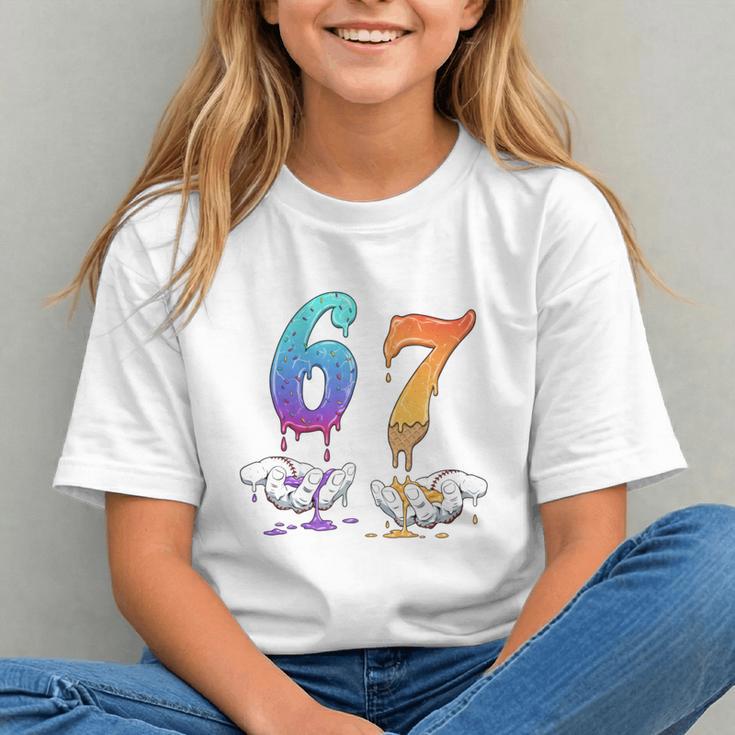 67 Meme Baseball Kids Girls Humor Number 6 7 Graphic Youth 67 Meme Baseball Kids Girls Humor Number 6 7 Graphic Youth