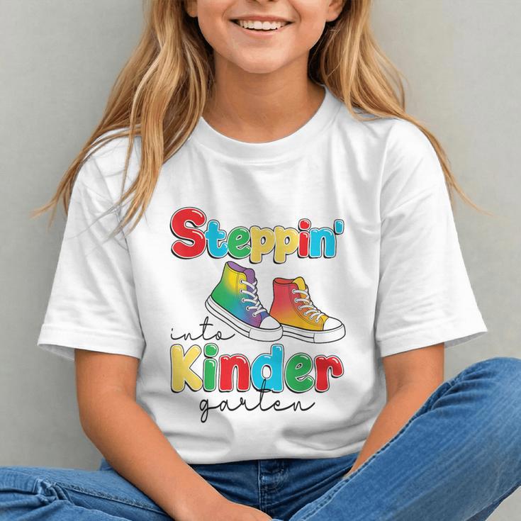 Adventure Awaits in Kindergarten! Back to School Youth T-shirt